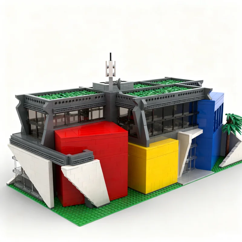 4241pcs MOC Icons Brick Dynamics Robotics Lab Model Toys Building Blocks Architecture Christmas Gift Idea Kids DIY Assemble