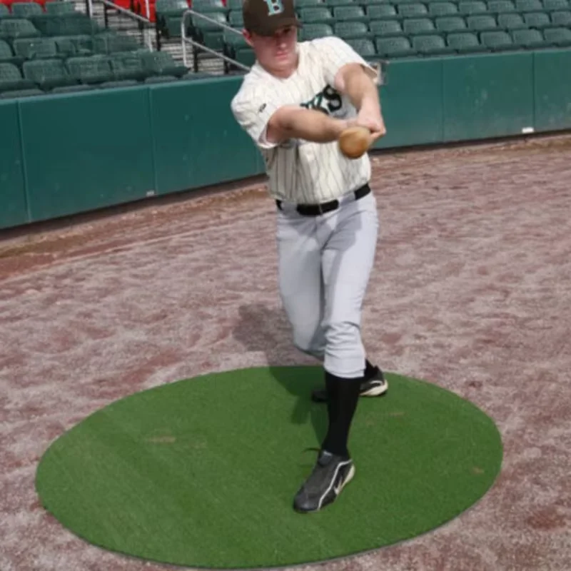 Custom Baseball Gear Practice Gear 6 Inch Pure Green Upper Deck Circle (2-piece set)