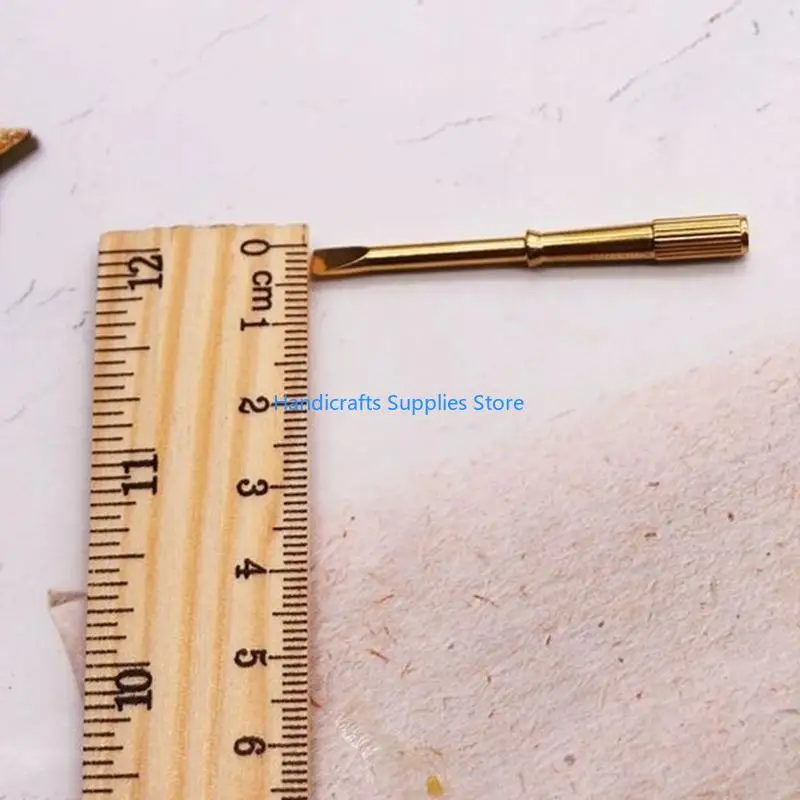 R1WA Screwdriver Portable Mini Screwdriver for Titanium Steel Screwdriver Repair Tool Compact Size for Household Office