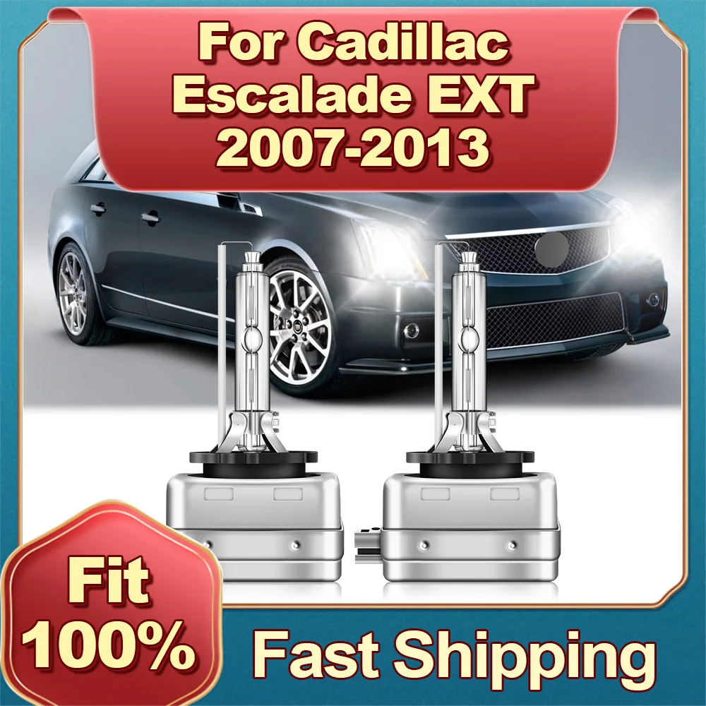 3800LM D1S HID Xenon Bulb Headlight 35W Super Bright High Low Beam For Cadillac Escalade EXT 2007 2008 2009 2010 2011 2012 2013