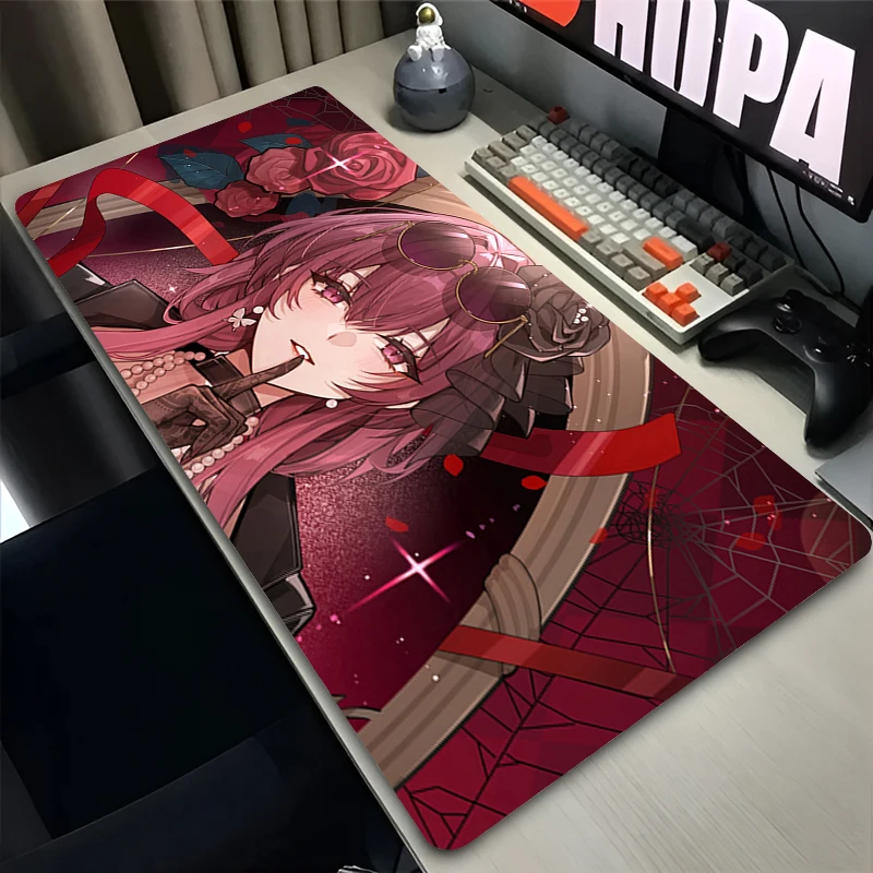 

Laptop Mousepad Gaming Cabinet Mouse Large Mouse Mat Honkai Star Rail Kafka Natural Rubber Desk Mat Desk Mats Design Mousepads