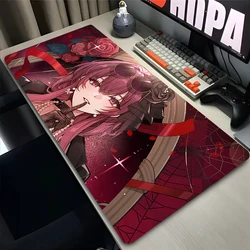 Laptop Mousepad Gaming Cabinet Mouse Large Mouse Mat Honkai Star Rail Kafka Natural Rubber Desk Mat Desk Mats Design Mousepads