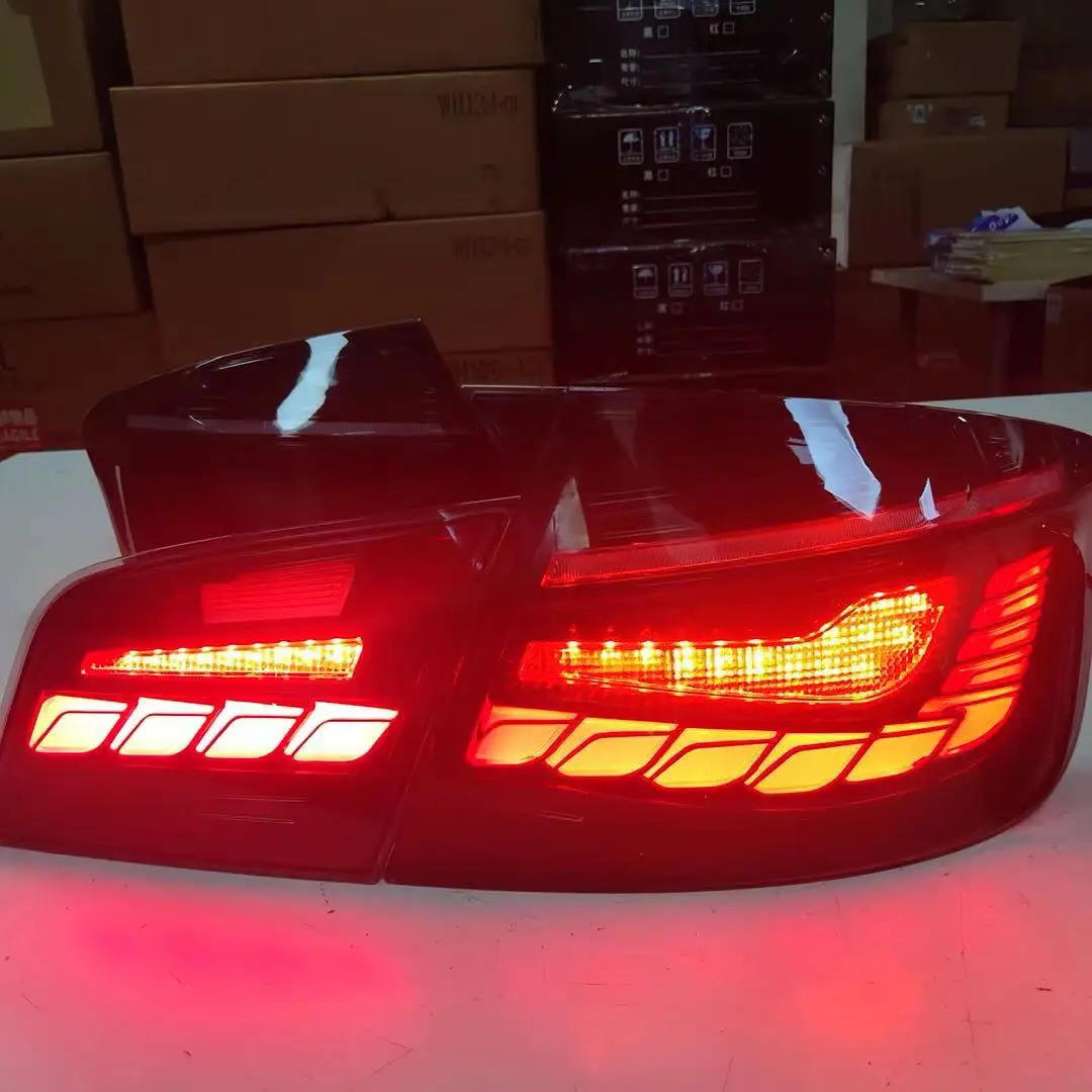 

11-17 for m5 f10 f18 520 525 530 New taillight Red /smoke black color