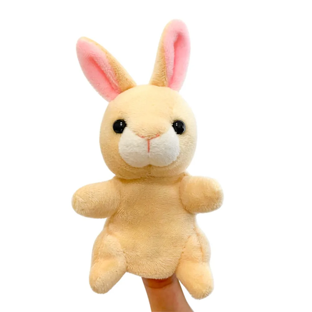 Bambola di stoffa Animale da fattoria Burattino da dito Racconto Gioco di ruolo Burattino a mano animale Burattini educativi Kawaii Peluche Giocattolo per bambini