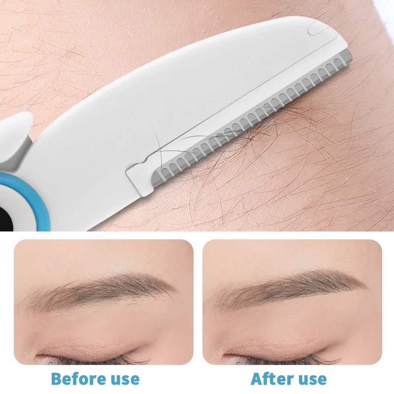 1PC Portable Eyebrows Trimmer Knife Creative Mini Cute Bird Multifunctional Foldable Face Blade Shaver Safety Eyebrow Cutting
