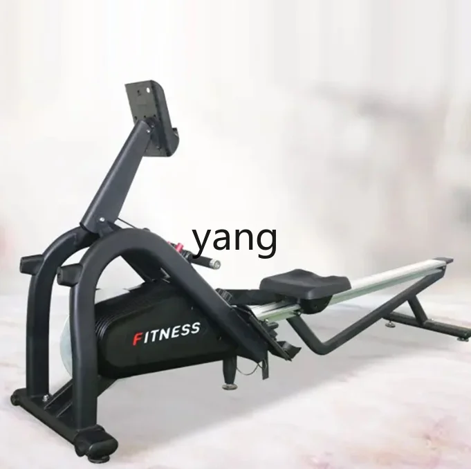 LH Rowing Machine Foldable Silent Magnetic Control Home Fitness Equipment Small Magnetoresistive Rowing Machine