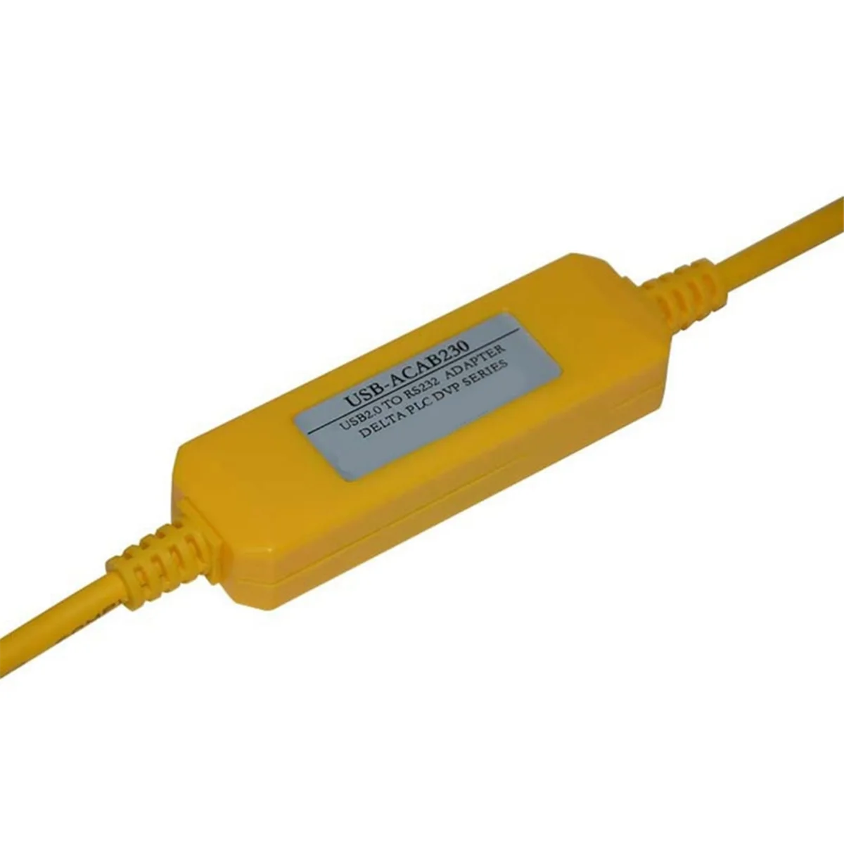 USBACAB230 for PLC Programming Cable EX ES EH EN Series Cable USB-ACAB230 PLC USB2.0 to RS232 Adapter Yellow