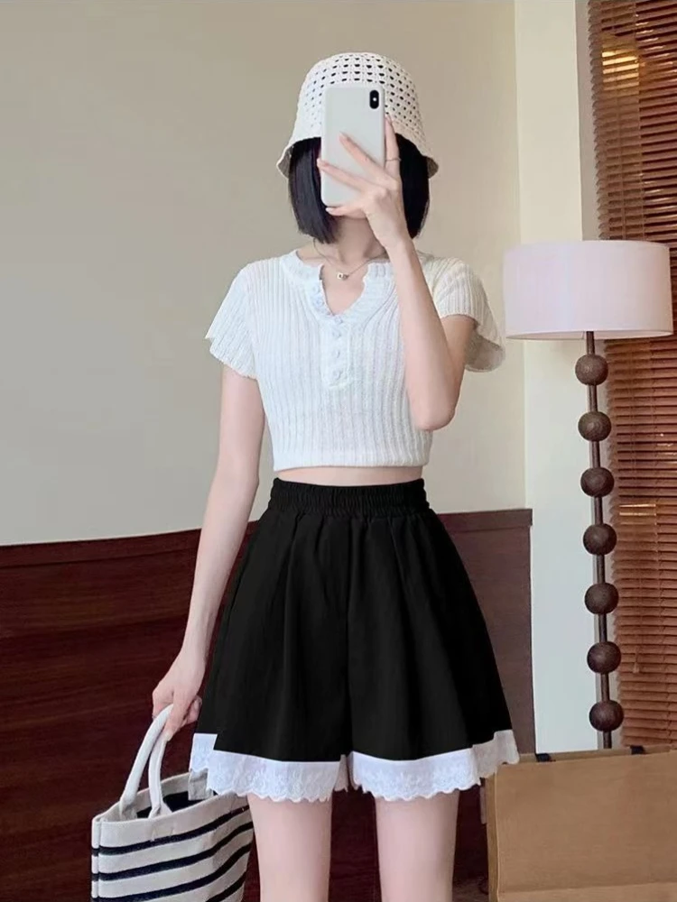 

Новые женские осенние шорты до середины бедра с защитой от просвечивания для домашних тренировок, бега, йоги. Модные, хит продаж, доступные и стильные.