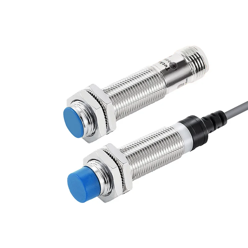 M8 M12 M18 M30 Inductive Proximity Sensor 3 Wire NPN NO Waterproof Dustproof Metal Detection Switch
