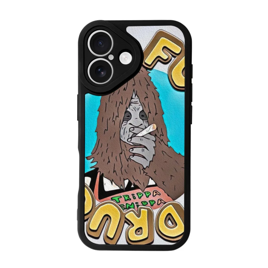 Sassy The Sasquatch Phone Case For iPhone 16 Pro Max Silicone Skin Case