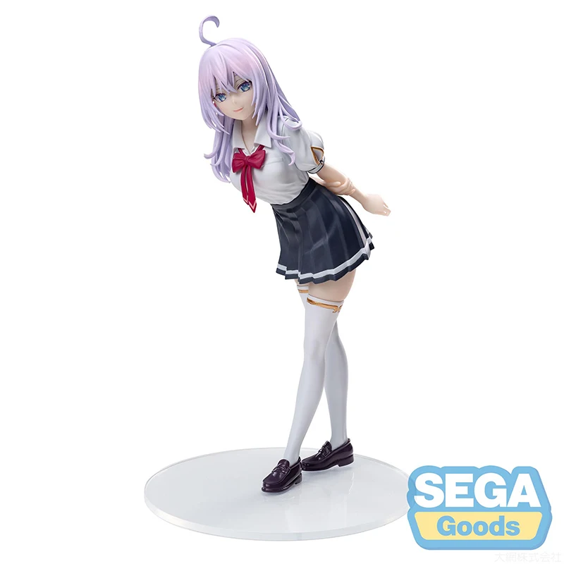 Original Anime Figure SEGA Luminasta Alya Sometimes Hides Her Feelings in Russian Alisa Mikhailova Kujou Model Toy Gifts