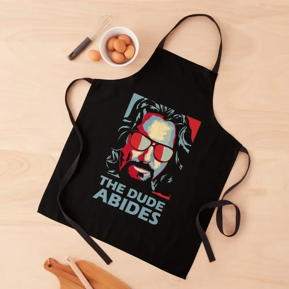 

The Dude Abides Man Apron Beauty Waterproof Kitchen Woman Apron