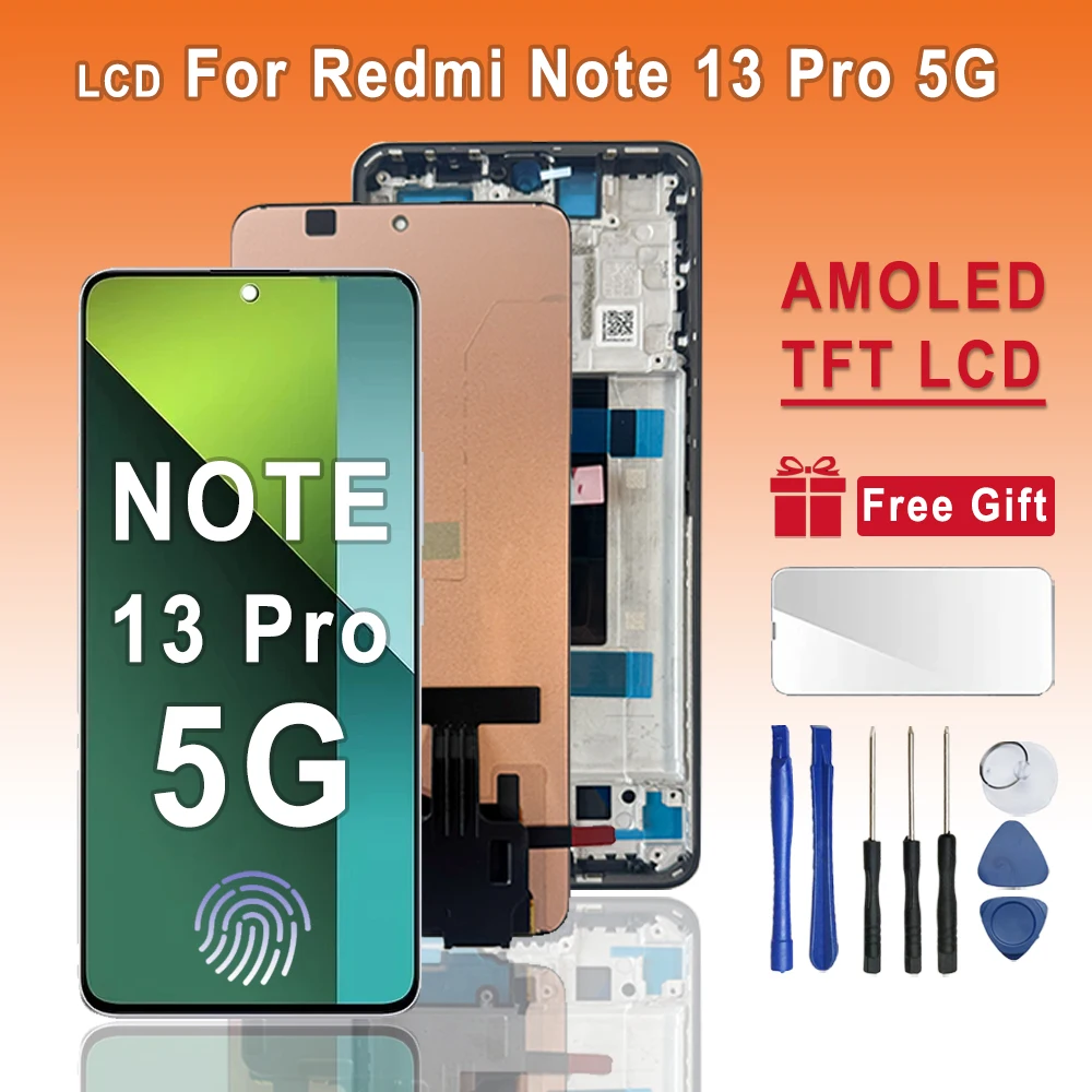 667-amoled-lcd-for-xiaomi-redmi-note-13-pro-5g-lcd-touch-screen-digitizer-assembly-for-redmi-note-13-pro-5g-2312dra50c-display