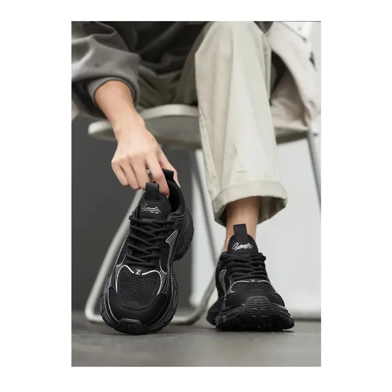 

2025 New Autumn and Winter Models! Women's Thick-Soled Dad Shoes with Air Cushioning, Shock Absorption, Height-Increasing Design