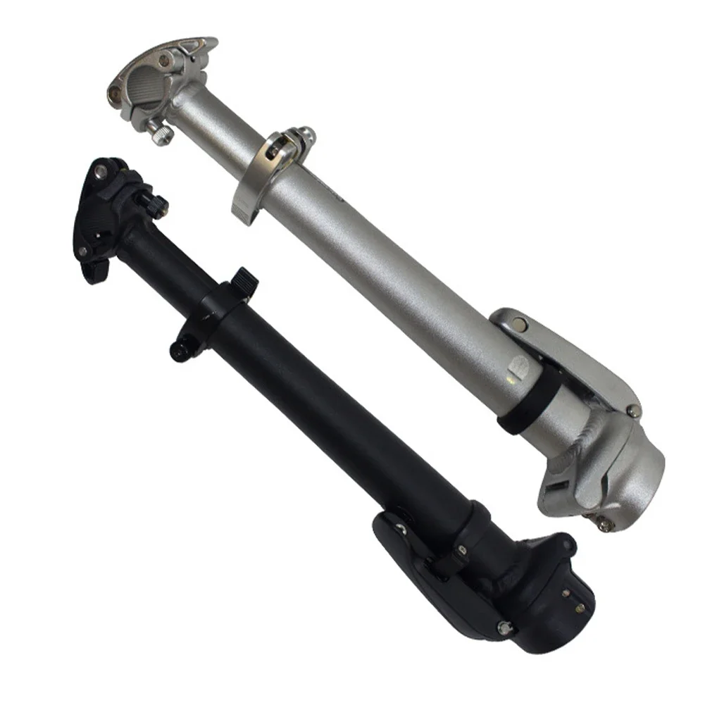 

Folding Bike Stem Quick-Release Aluminum Alloy Adjustable Handle Stem Without Teeth For Eletric Bike Telescopic Handlebar Riser