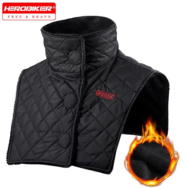 

Electric Bike Portable Warm Scarf Motorcycle Riding Thickened Fleece Warm Scarf Waterproof Riding Head wear Scarf Cold-proof