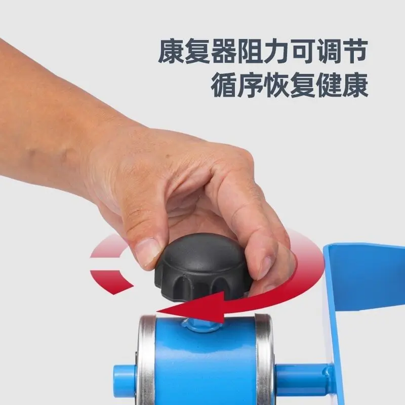 Upper Limb Rehabilitation Rotation Trainer, Home Hand‑Cranked Arm Rotator, Portable Wrist Strength Exercise Fitness Equipment