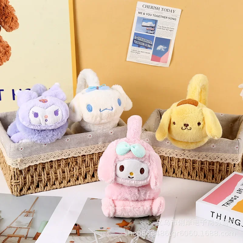 Sanrio-My Melody Cinnamoroll Anime Protubers Quentes, Desenhos Animados do Coração da Menina, Pompompurin Bonito, Capa Culoomir, Presente para Crianças