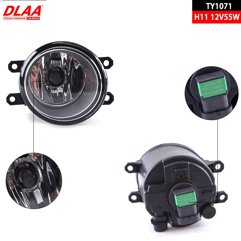 لتويوتا CHR C-HR 2018 2019 2020 سيارة Led النهار تشغيل أضواء الضباب مصباح DRL مع أسلاك التبديل التتابع نماذج الولايات المتحدة اكسسوارات السيارات