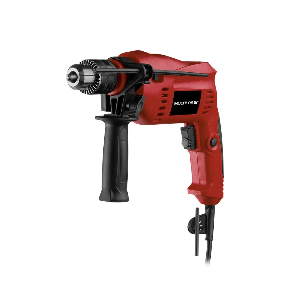 220 Impact Drill V-650W + Multilaser Case and Accessories-HO295