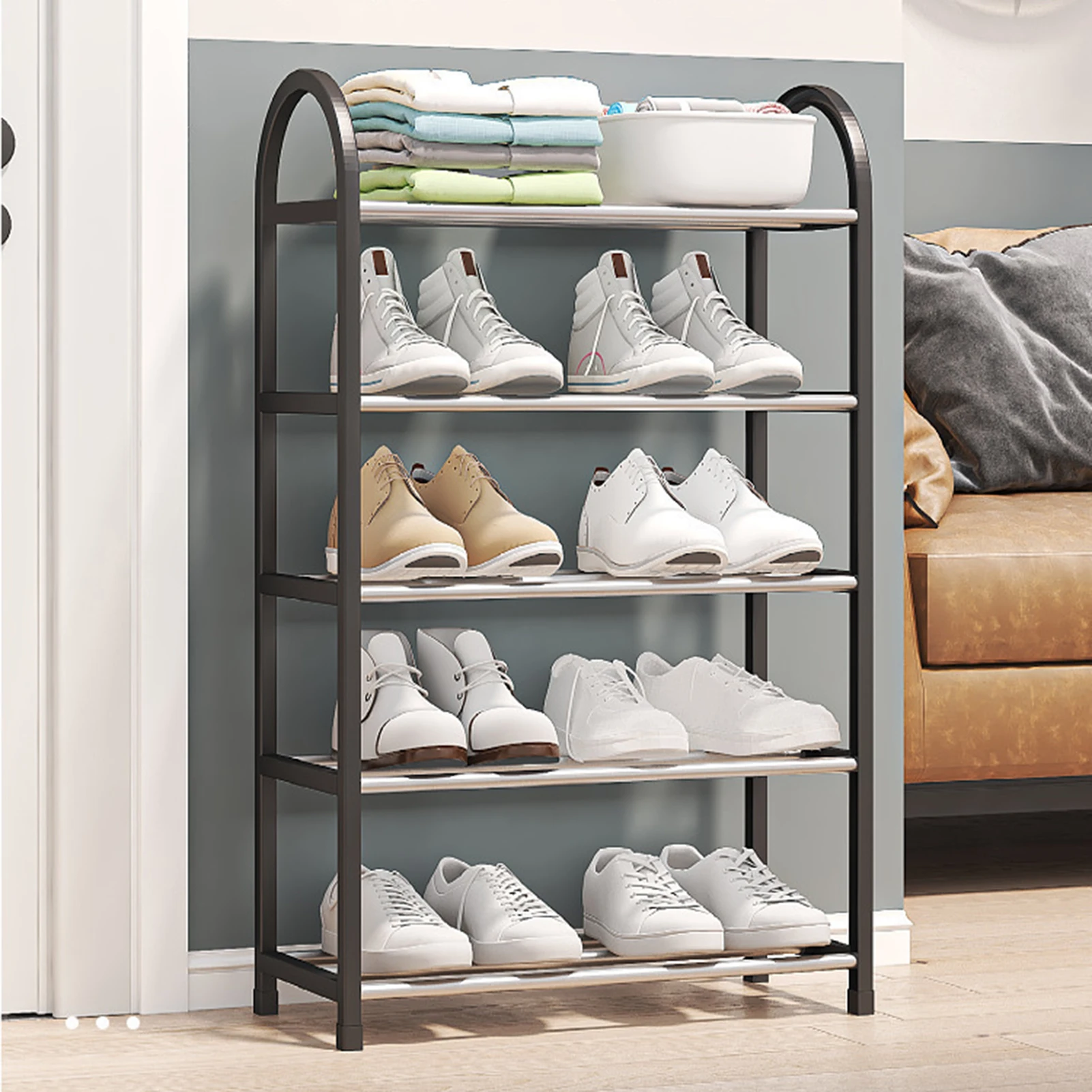 Multi-layer Shoe Rack Dorms Footwear Organiser Shoe Shelf For Bedroom