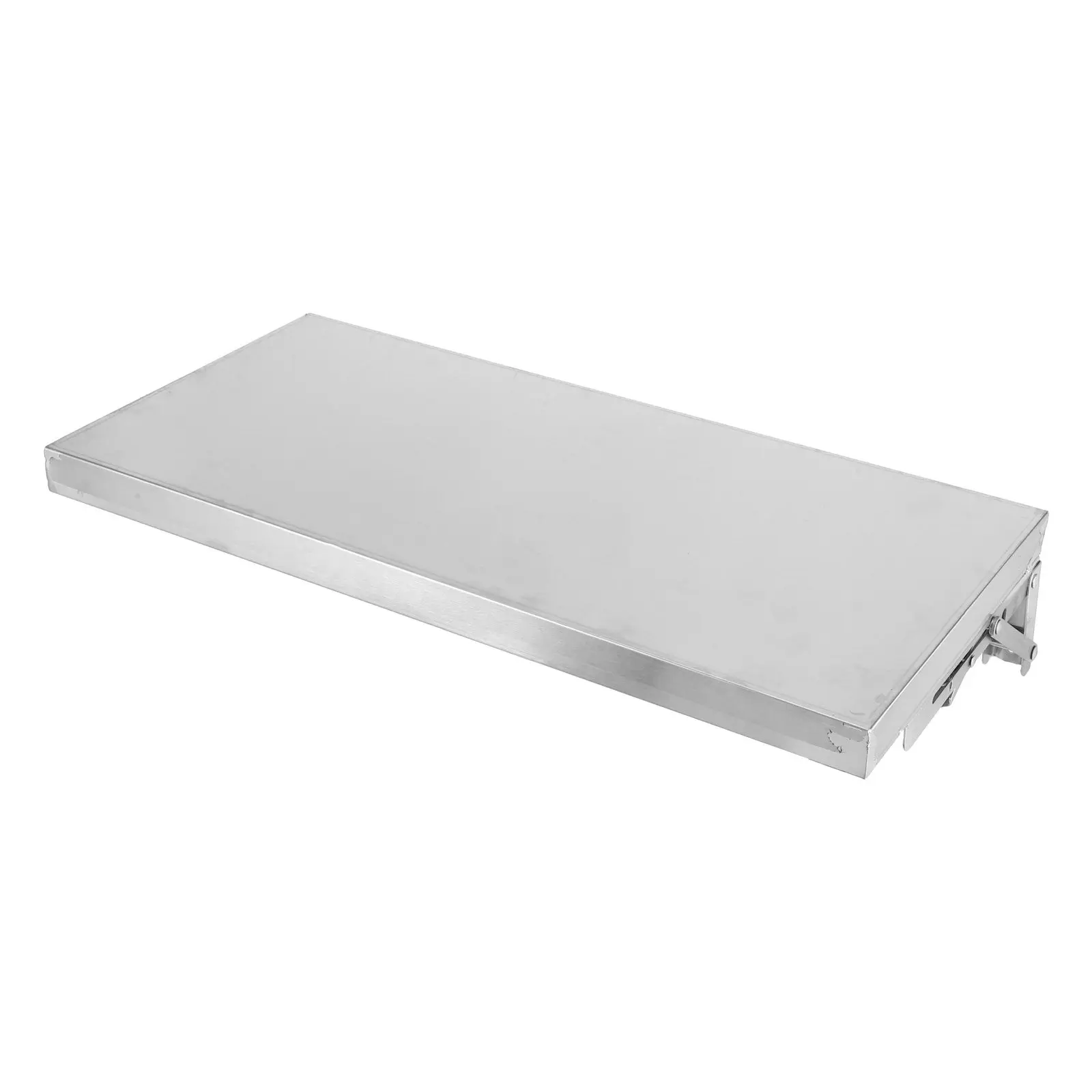 

Складная настенная полка 19,65x9,43 дюйма, кухонная полка из нержавеющей стали, настенный металлический стеллаж для дома, офиса, ванной комнаты