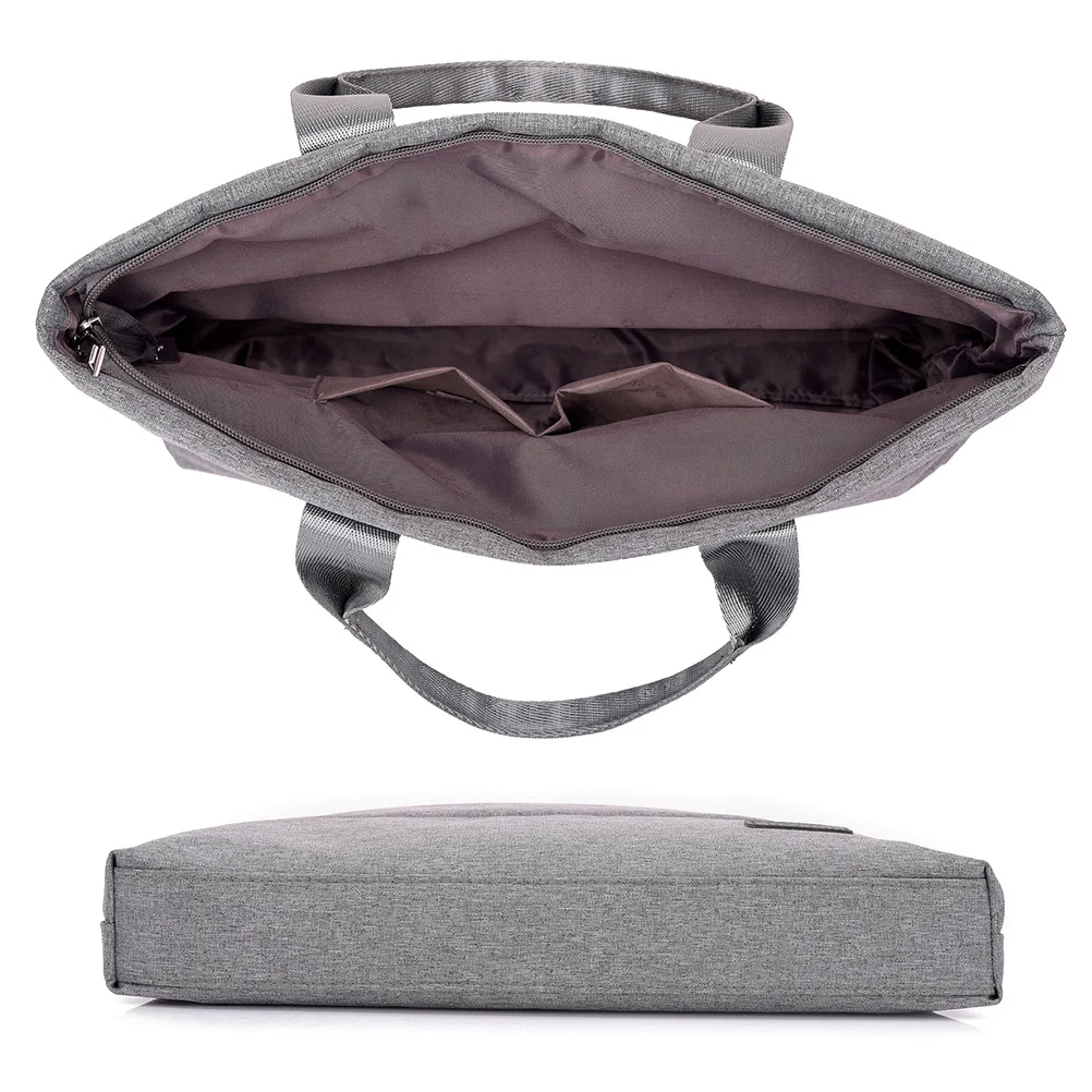 

16-дюймовая сумка для ноутбука из ткани Оксфорд, ультратонкий легкий водонепроницаемый деловой портфель, папка для документов, повседневная сумка для компьютера