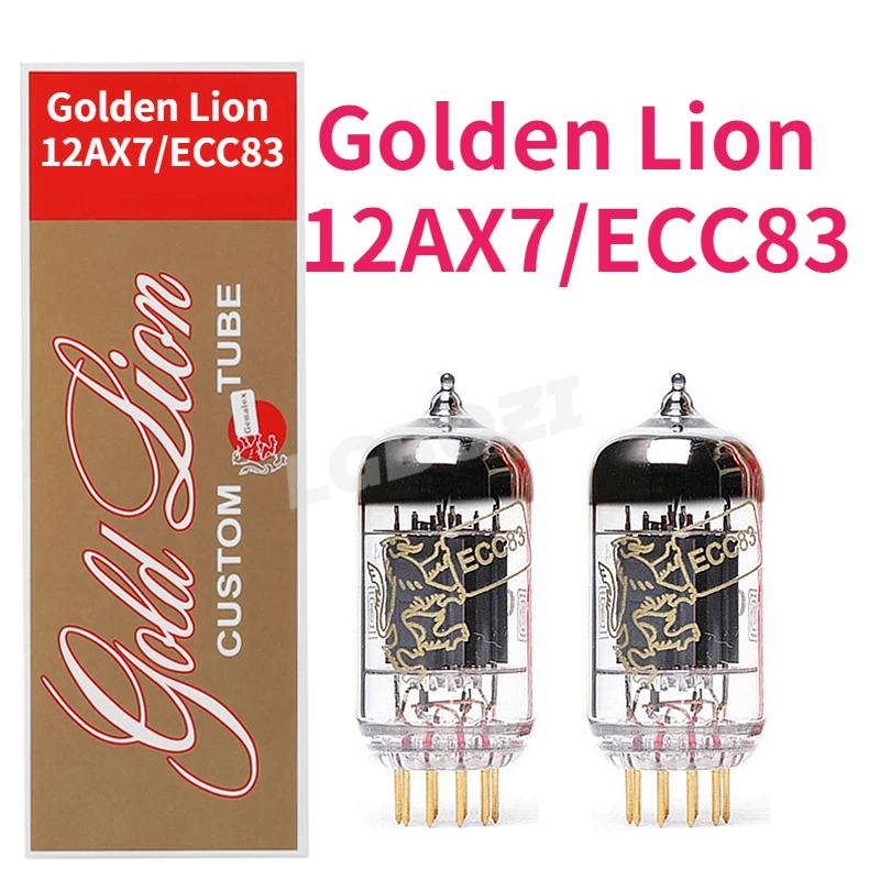 GOLD LION 12AX7/ECC83 Vacuum Tube Factory Tested Precision Matching DIY Tube Amplifier Stereo Amplifier