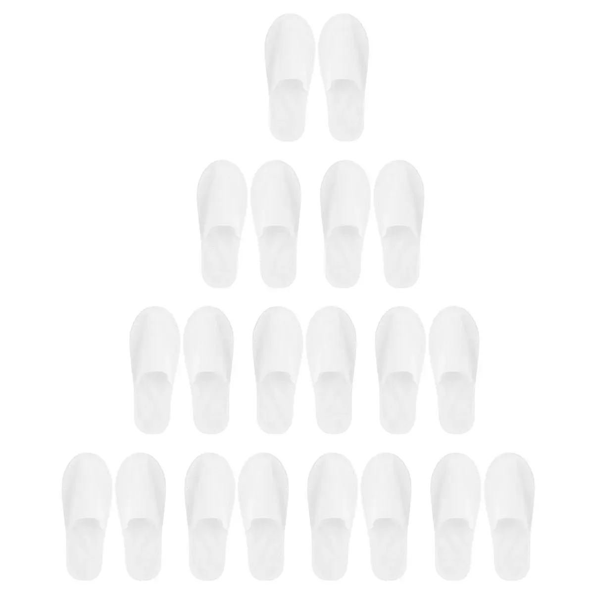 10Sets Disposable Slippers Hotel Supplies Plush Aviation Tourism Hotel Rooms Indoor image 6