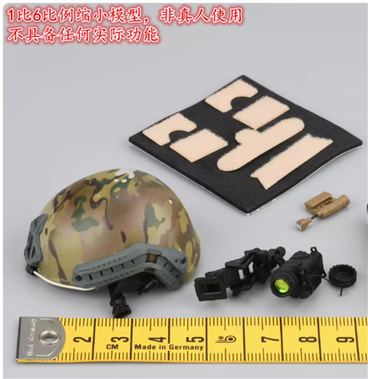 Easy&Simple ES 26060RB Male Doll SSO Russian Operation Unit Mini Toy Model Helmet Night Vision  Fit 12