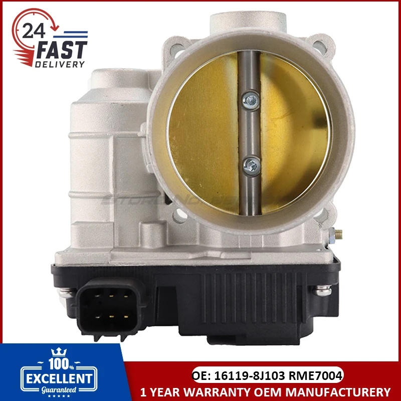 

70MM Fuel Injection Electric Throttle Body Valve 16119-8J103 S20058 For Nissan 350Z Murano Infiniti G35 FX35 I35 3.5L V6 Engine