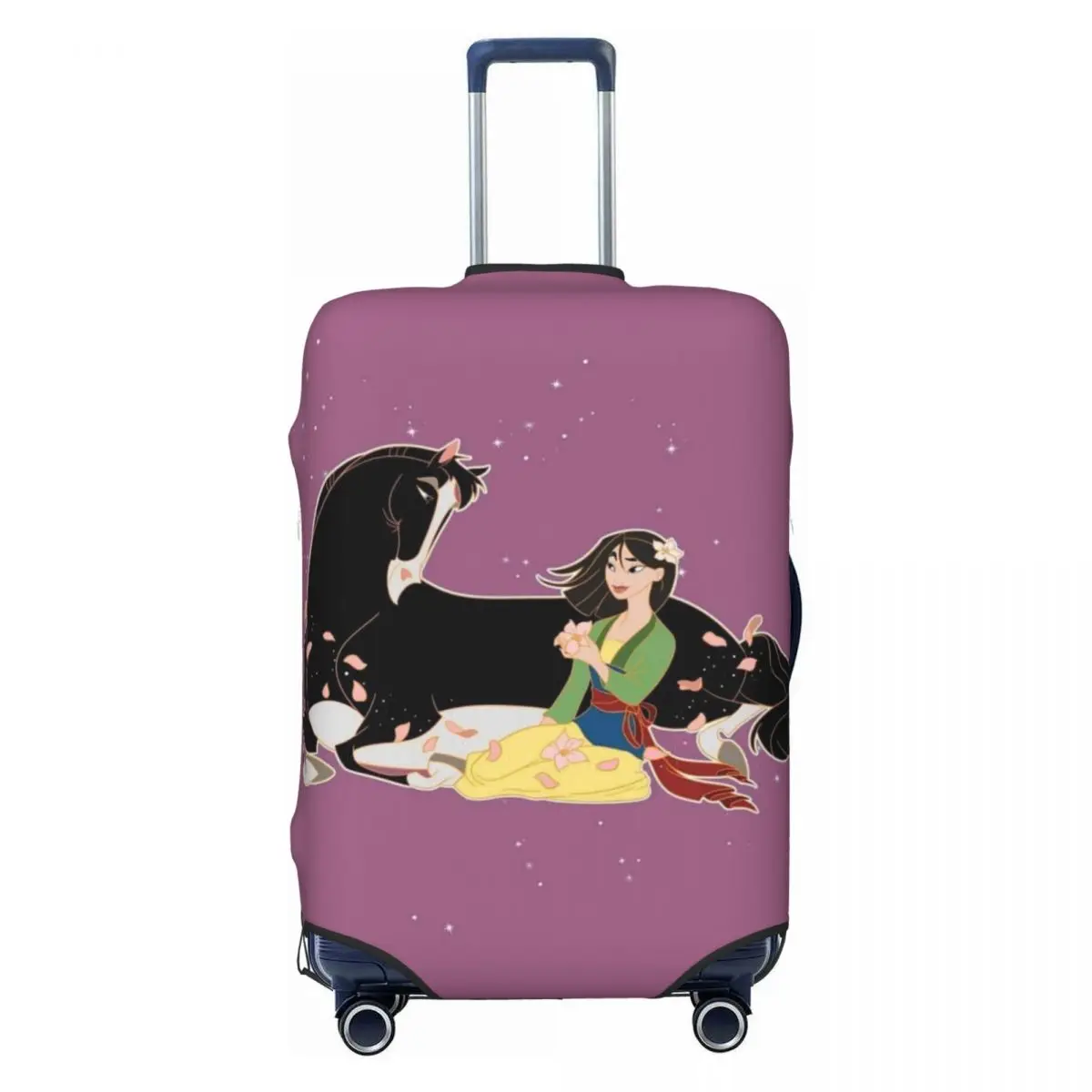 

Custom Mulan Suitcase Cover Washable Luggage Protective Covers for 18-32 inch