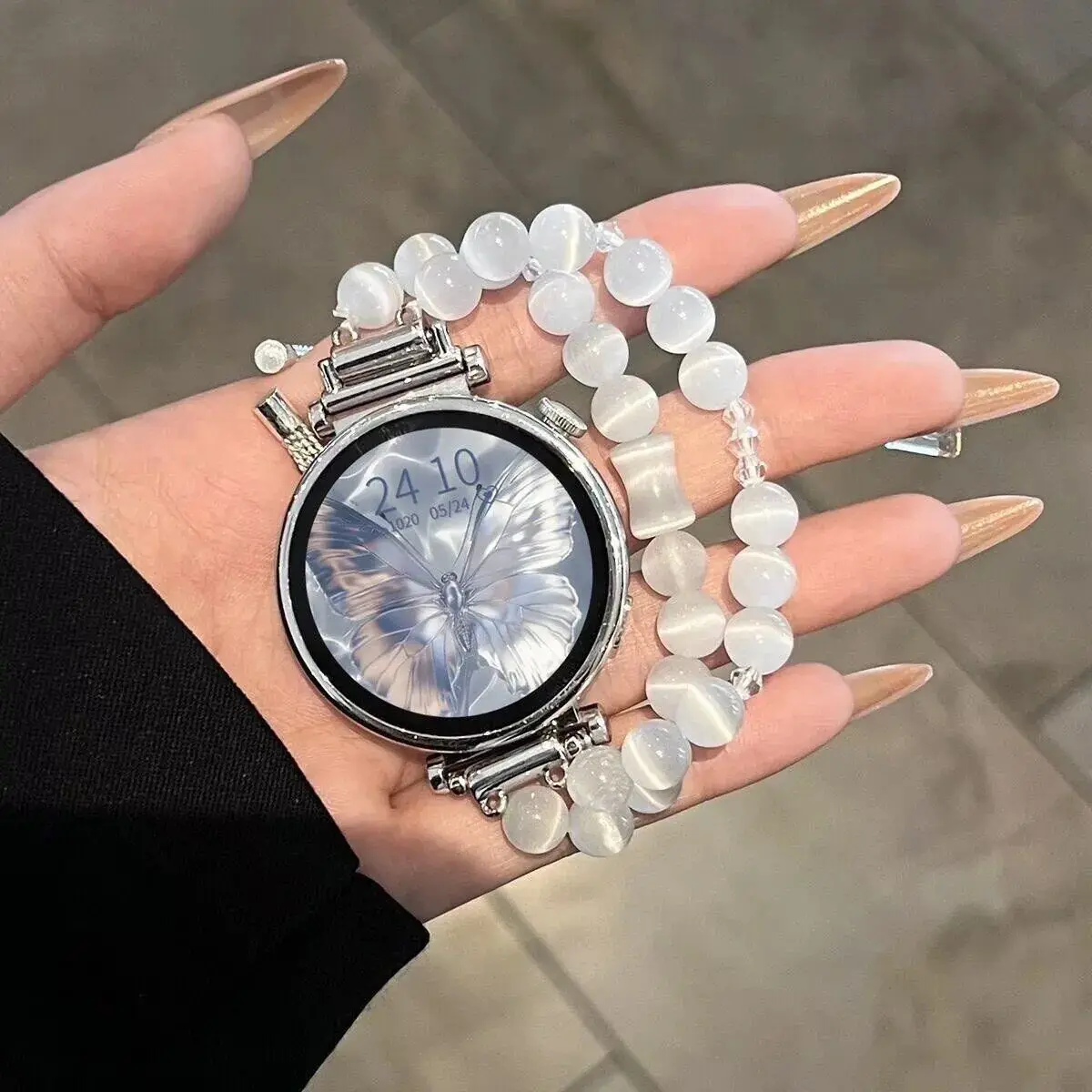 Eye Stone Chain Bracelet For Huawei Watch GT7 GT6 GT5 GT4 41mm 46mm GT3 GT2 42mm Smartwatch Band Women's Replacement Correa