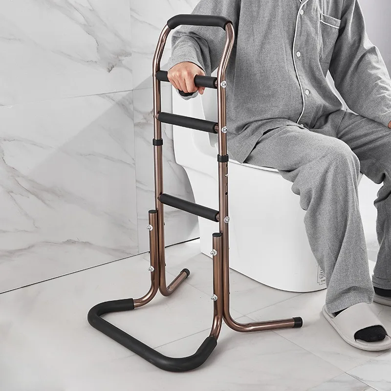 Bed Rail Handle Stand Assist Grab Bar for Elderly Bathroom Safety Support Home Aid