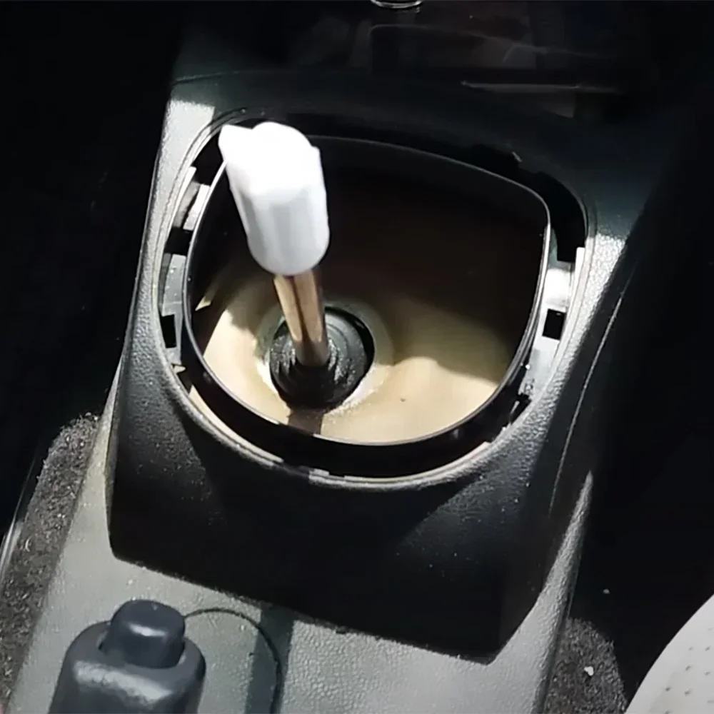 Auto Pomello Del Cambio Stick Asta Leva Penna Adattatore Manicotto Interno Per Renault Sandero Stepway MK2 Logan 2 Simbolo Parte di Ricambio