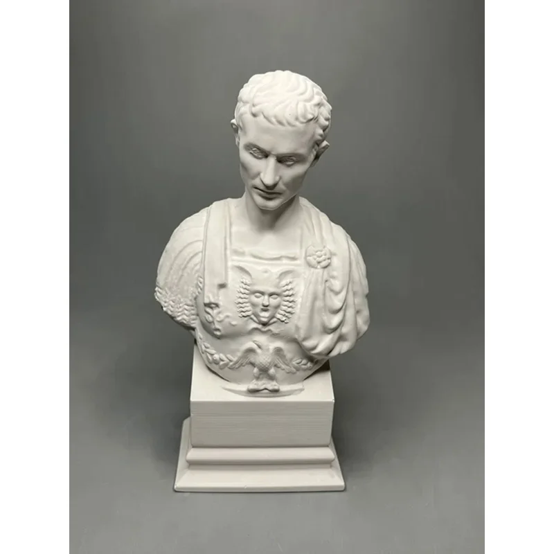 Caesar plaster statue sculpture bust personality niche creative model ornaments museum replica art