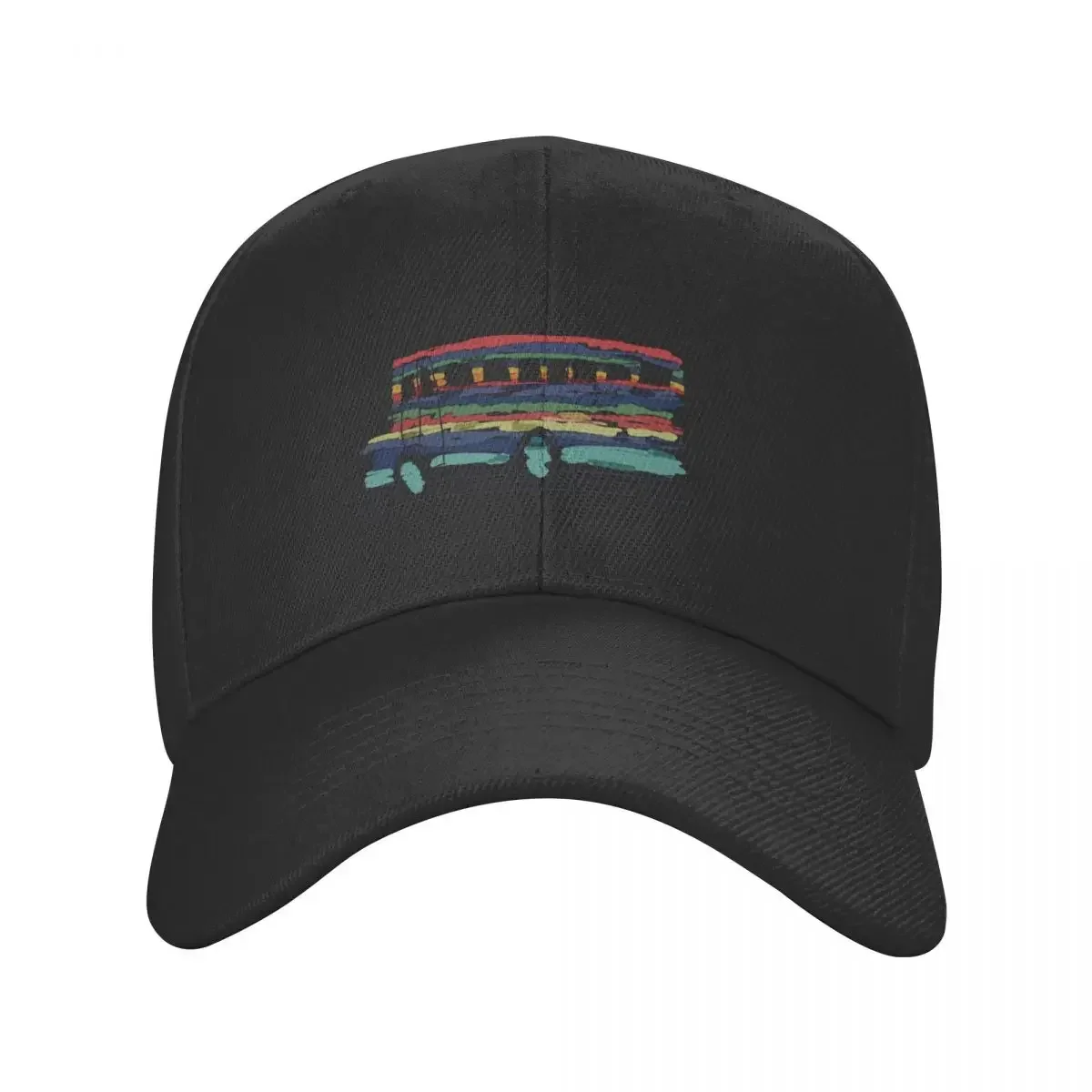 Rainbow Bus - Team Truman Baseball Cap fishing hat Custom Cap Women's Men's