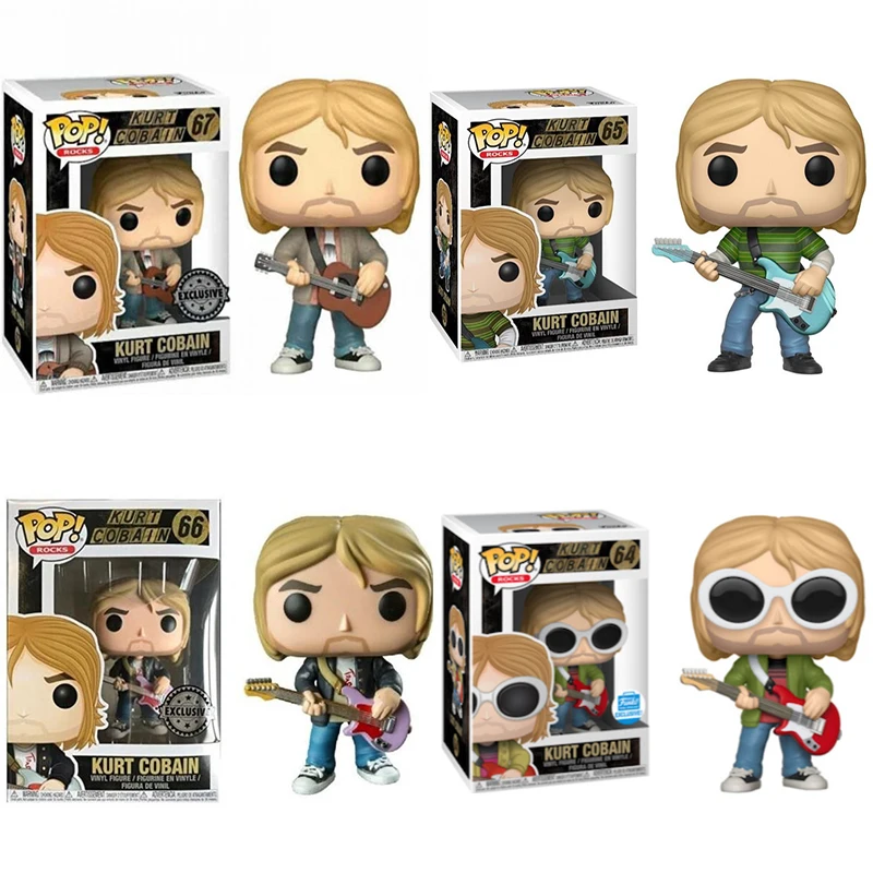 Funko Star Singer KURT COBAIN 64 65 67 POP 빈야드 피규어: 팬심을 담은 아티스트 컬렉션의 진정한 가치