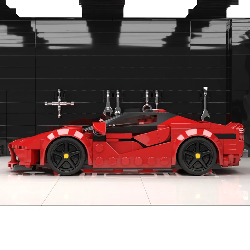 239 PCS Supercar F3 MOC Customize Modular Building Block Creative Design Educational Learning Toy STEM DIY Holiday Toy Gifts