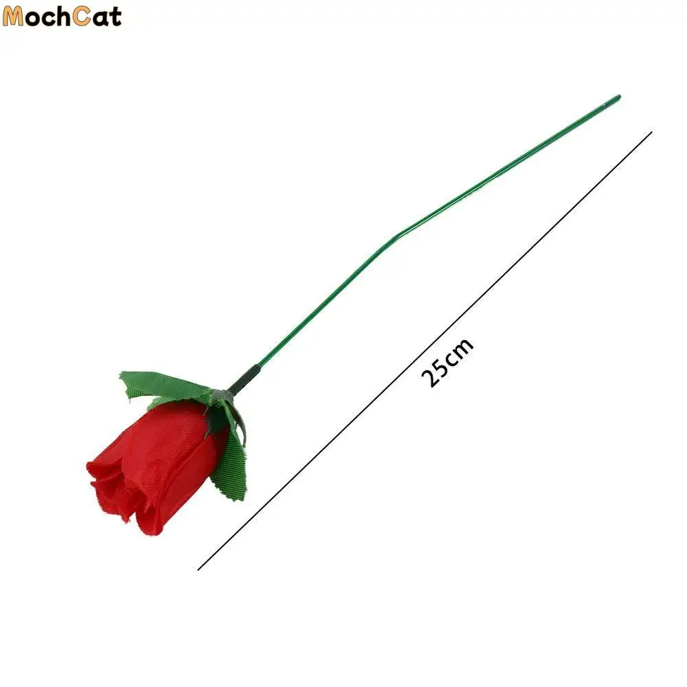 

Magician Magic Tricks Magic Props Fun Present Mystical Fire Change Roses Magic Magic Fire Rose Torch to Rose Magic Trick Rose
