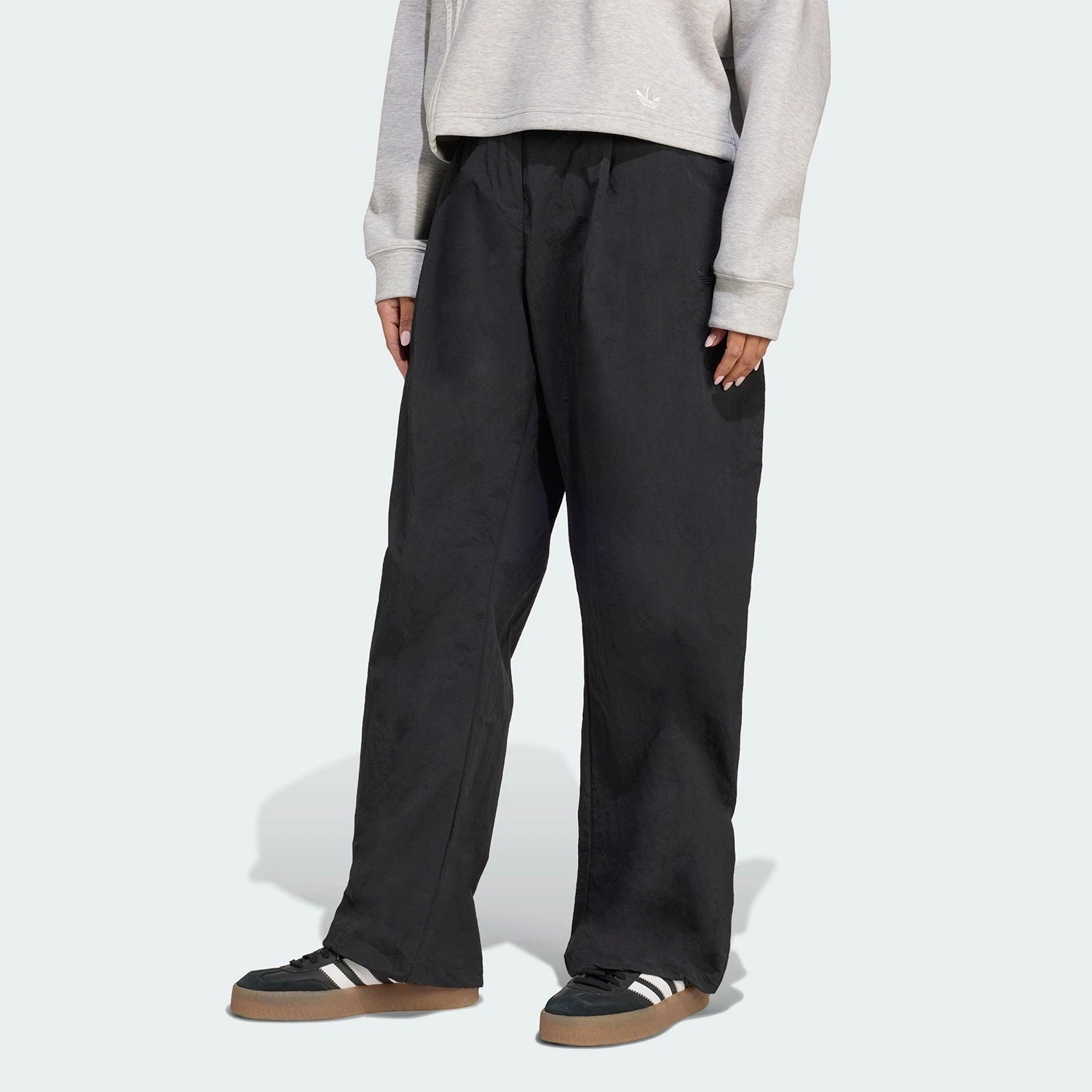 Adidas genuine clover women's loose woven casual sports pants JX8111