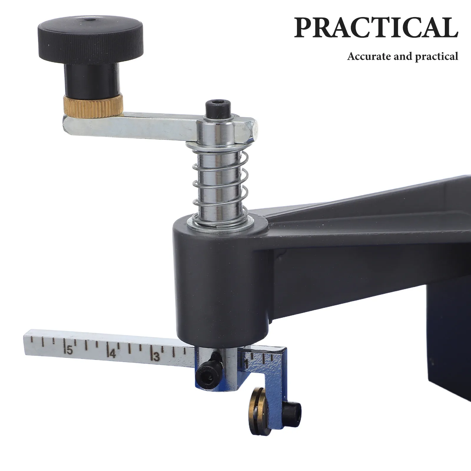 Glass Circular Cutter Tool with Ergonomic Handle Adjustable Arm for Stained Glass Mirror Cutting 10Cm Diameter 8Mm Thickness DIY