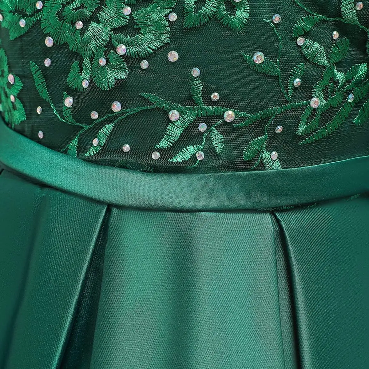 Little Girl Decal Lace Princess Dress,Children's Bridesmaid Party Birthday Beauty Pageant DanceParty Dinner Dress CommunionDress