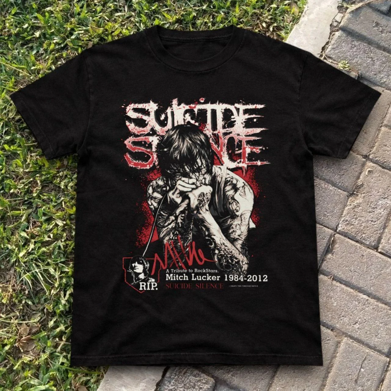 2025 New Lightweight Suicide Silence Shirt Black Unisex All Sizes T Shirt Men's and Women's Summer Casual Crew Neck Cotton Tee