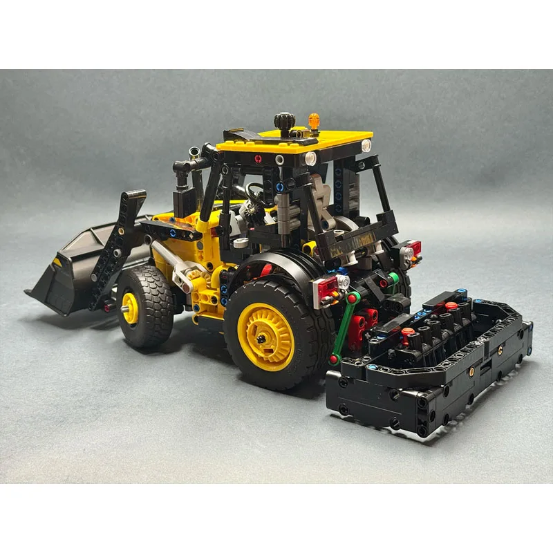 

MOC-236415 Agricultural Tractor Loader Building Block Model, 968 Parts, Creative Birthday Gift Toy for Boys and Children