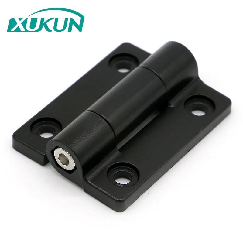 XK525 Zinc alloy black industrial machine hinge communication case hinge adjustable torque positioning hinge for doors 10pcs