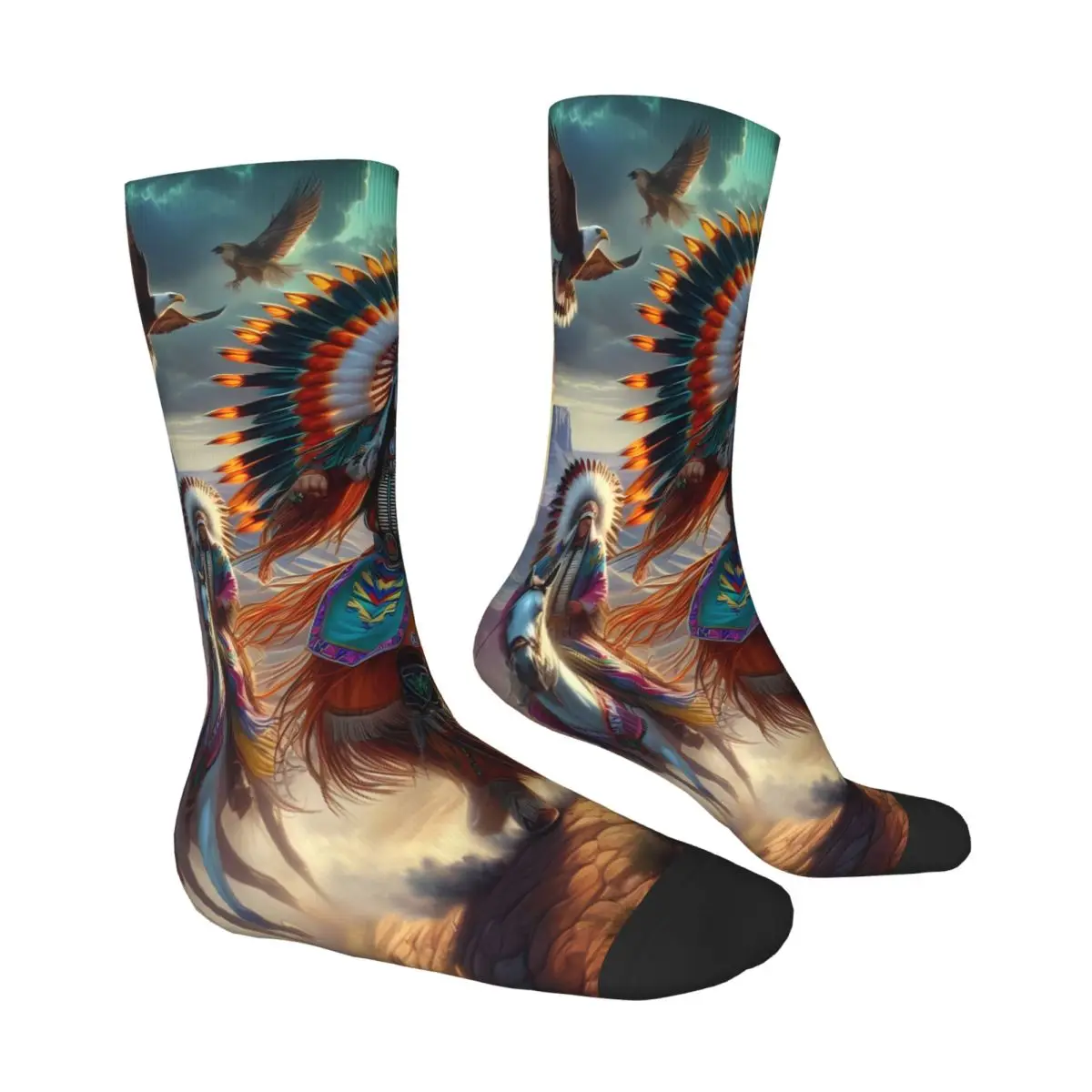 Primitive Tribes Sock Printed Man Polyester