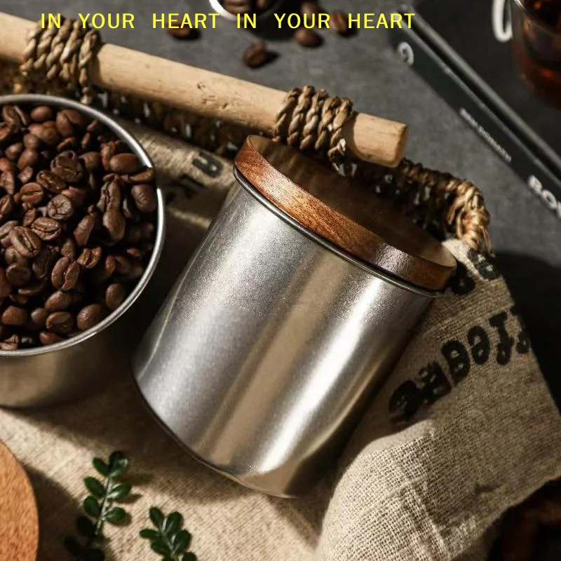 Coffee X Tea - 【X】وعاء تخزين الطعام الجاف من الفولاذ