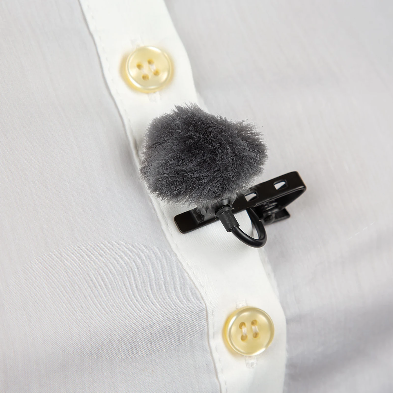 

4 Pcs Microphone Windproof Cover Hairball Tiny Lapel Lavalier Screen ry Windscreen Windshield Protective Small Protector