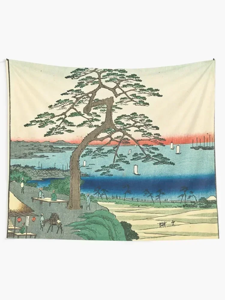 HD Armor-Hanging Tree, by Utagawa HiroshigeHIGH DEFINITION Tapestry Wallpaper Bedroom Room Decorations Aesthetic Tapestry